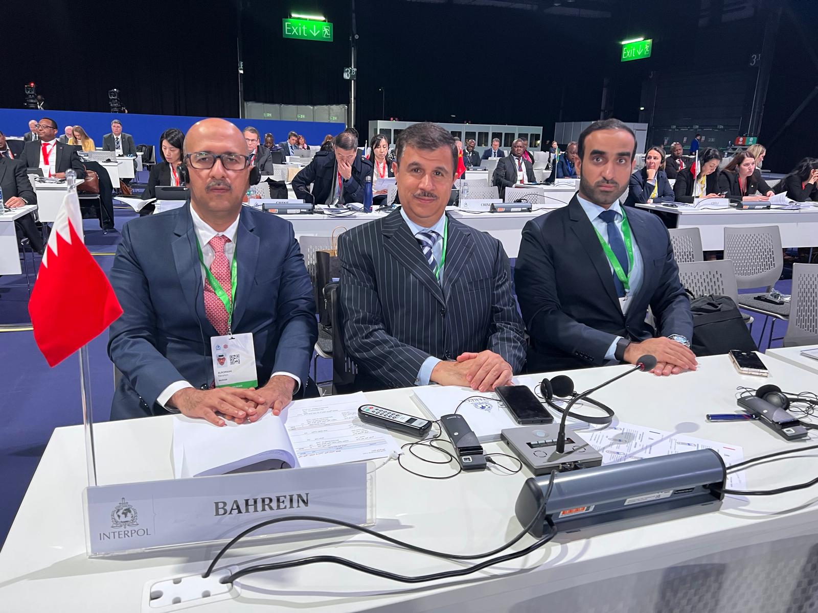 وزارة الداخلية تشارك في أعمال الجمعية العامة لمنظمة الإنتربول<